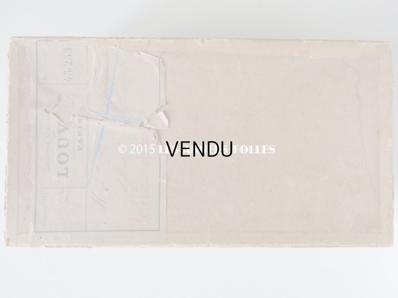 画像6: 19世紀末 未使用 アンティーク オリジナル箱入り 子供用 レザーのストラップシューズ リボン付き -GRANDS MAGASINS DU LOUVRE PARIS-