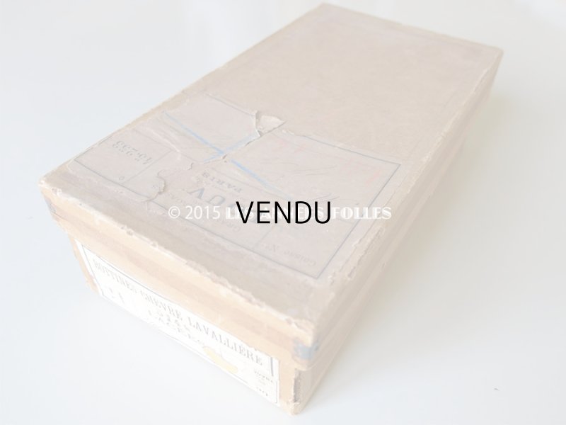 画像8: 19世紀末 未使用 アンティーク オリジナル箱入り 子供用 レザーのストラップシューズ リボン付き -GRANDS MAGASINS DU LOUVRE PARIS-