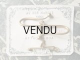 19世紀末 アンティーク ボンマルシェ 台紙付き ゴールドのピン COMPTOIR DE MERCERIE -AU BON MARCHE-