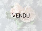 アンティーク コサージュ 薔薇 