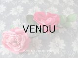 アンティーク コサージュ 薔薇 