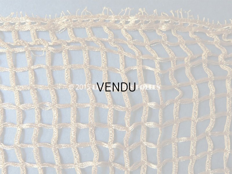 画像4: 1920年代 アンティーク 幅広レース 花模様 アールデコ 0.92m