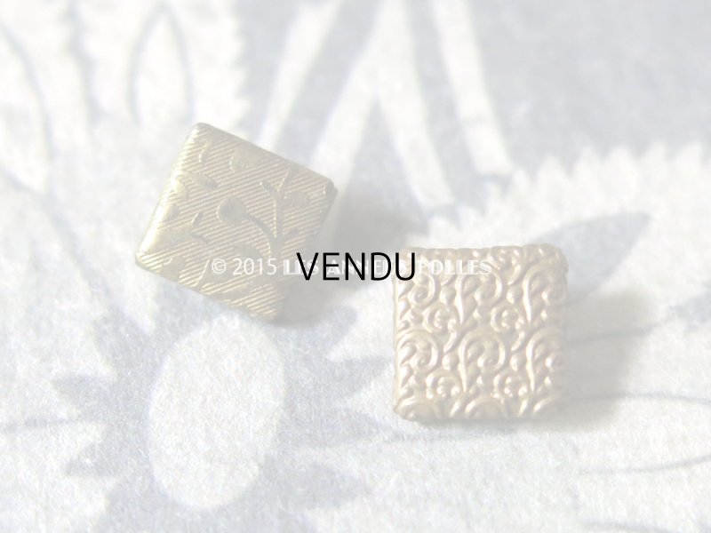 画像4: 1900年代 アンティーク 小さなボタン 6ピース