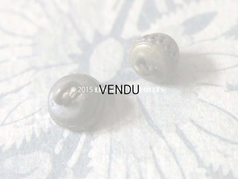 画像8: 1900年代 アンティーク 小さなボタン 6ピース