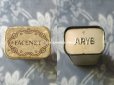 画像3: アンティーク パウダーソープボックス メタル缶 SAVON POUR LA BARBE - ARYS PARIS - (3)