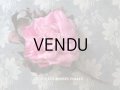 19世紀末 アンティーク  一輪の薔薇のコサージュ