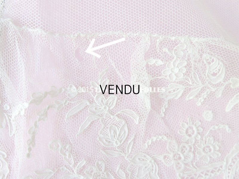 画像12: 19世紀 アンティーク 付け袖 アランソンレース DENTELLE POINT D'ALENCON ニードルレース