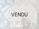 19世紀 アンティーク 付け袖 アランソンレース DENTELLE POINT D'ALENCON ニードルレース