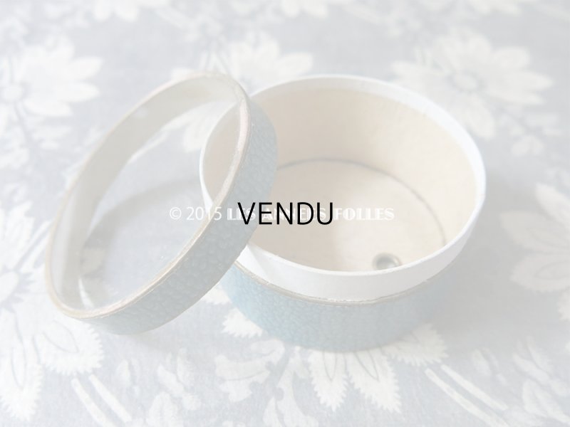 画像4: アンティーク ギャラリーラファイエット 硝子の蓋の糸箱 スレッドケース - AUX GALERIES LAFAYETTE -