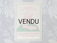 1919年 アンティーク パフュームカード UN JOUR VIENDRA - ARYS -