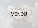 アンティーク 菊のパフュームラベル CHRYSANTHEME - LUBIN PARIS -