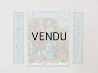 アンティーク ソープラベル LE LANGAGES DES FLEURS SAVON FIN - VICTOR VAISSIER -