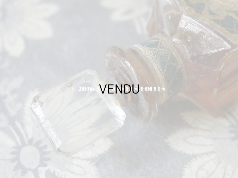 画像9: 1895年 アンティーク パフュームボトル 菫 QUINTESSENCE DE VIOLETTES DE PARME - GELLE FRERES PARIS -