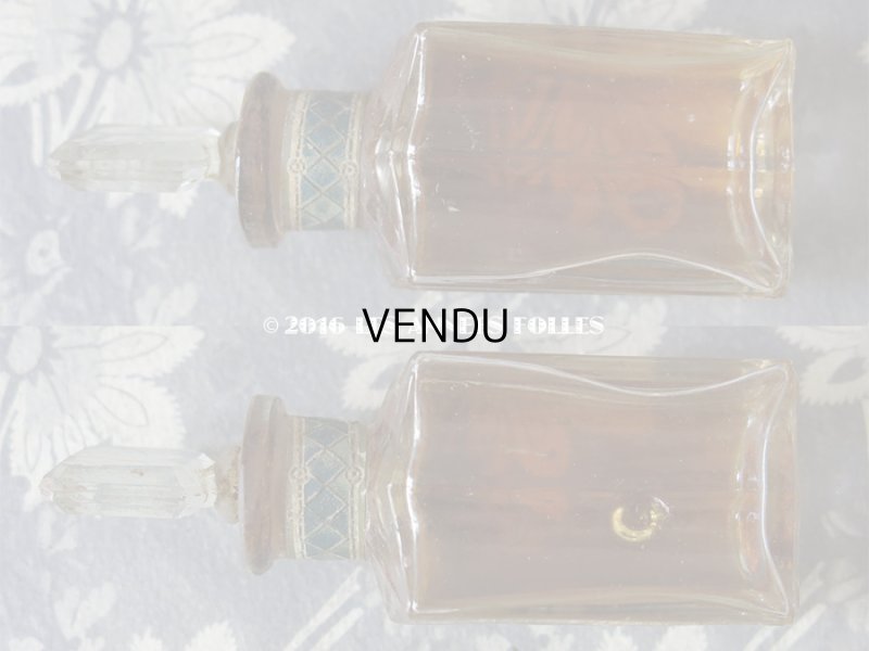 画像7: 1895年 アンティーク パフュームボトル 菫 QUINTESSENCE DE VIOLETTES DE PARME - GELLE FRERES PARIS -