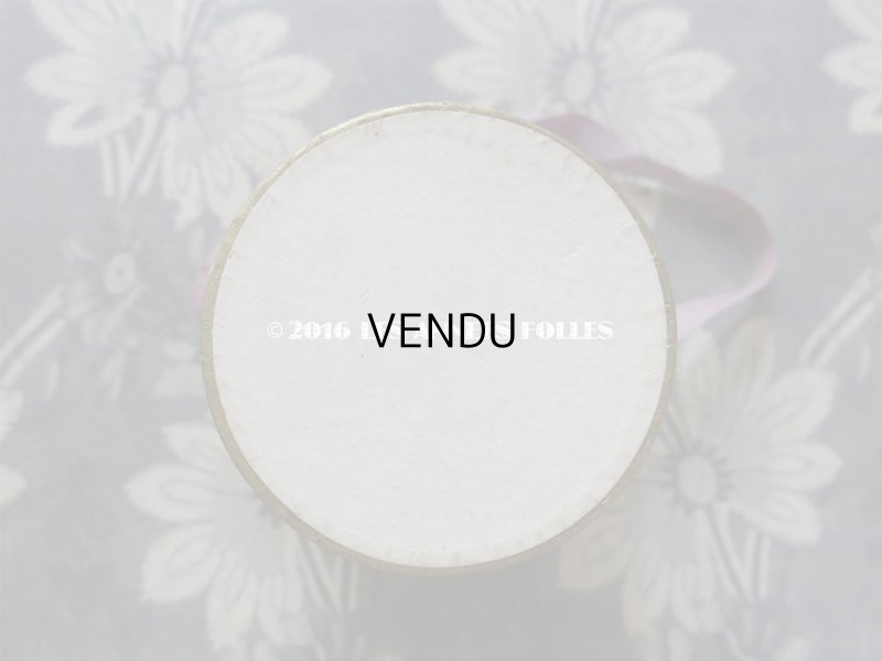 画像6: アンティーク 菫のパフュームボックス 1輪のコサージュ付