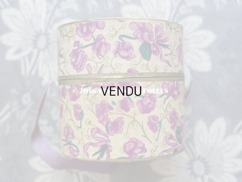 画像4: アンティーク 菫のパフュームボックス 1輪のコサージュ付