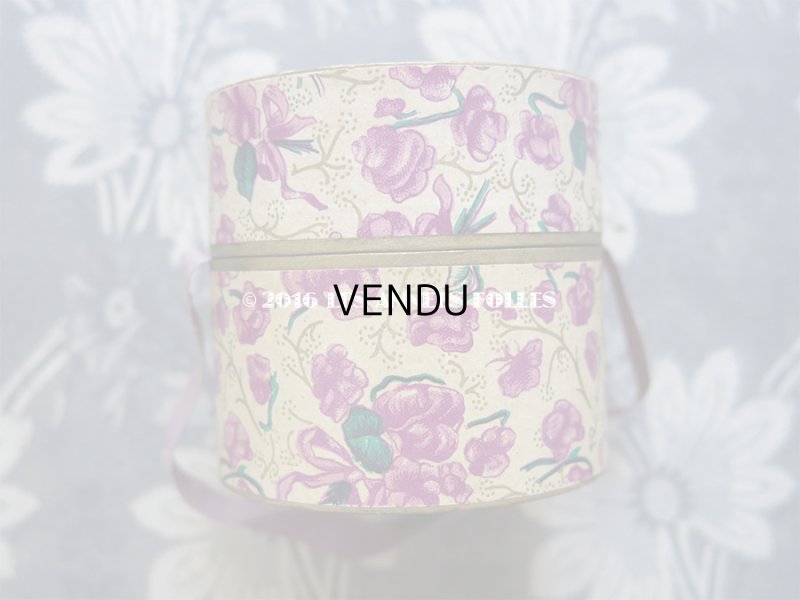 画像3: アンティーク 菫のパフュームボックス 1輪のコサージュ付