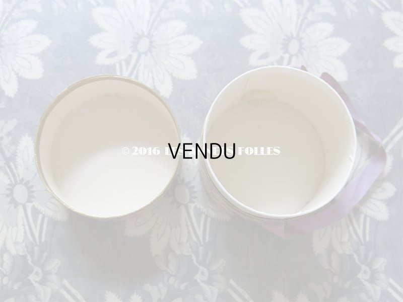 画像7: アンティーク 菫のパフュームボックス 1輪のコサージュ付