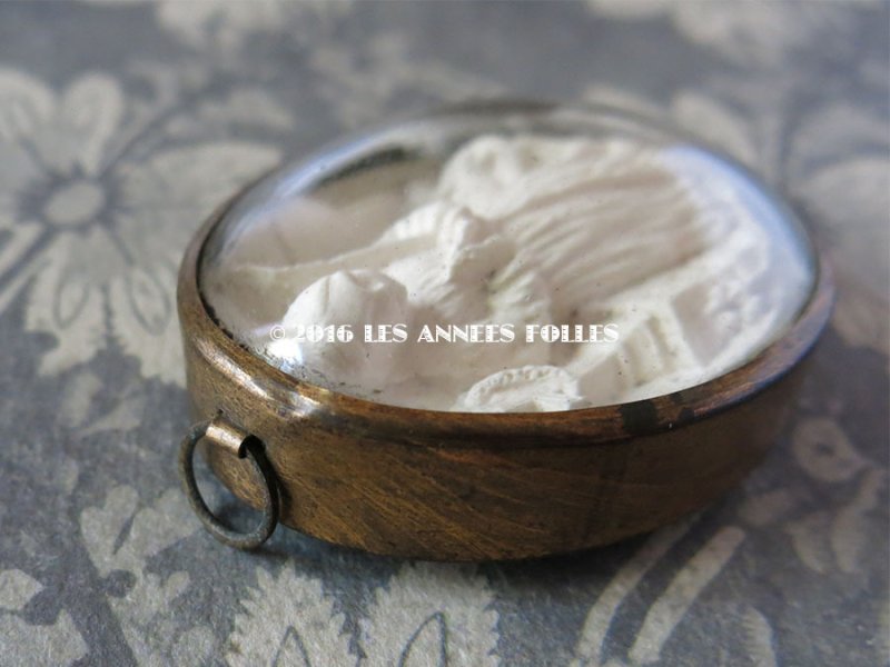 画像4: 19世紀末 アンティーク ルリケール ジャンヌダルク ガラスドーム  JEANNE D'ARC