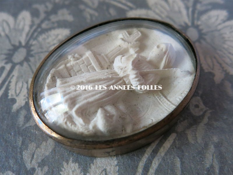 画像6: 19世紀末 アンティーク ルリケール ジャンヌダルク ガラスドーム  JEANNE D'ARC