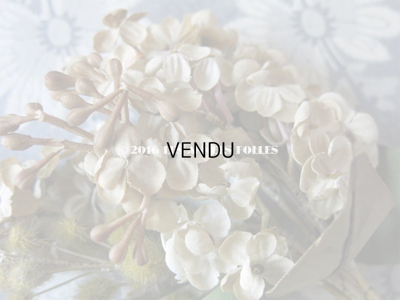 画像4: 19世紀 アンティーク コサージュ ライラック