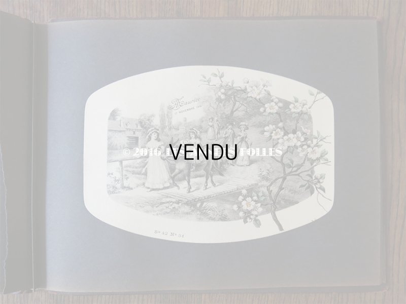 画像8: 1914年 アンティーク カタログ バテムのお菓子箱のラベル 23点 見本帳 ハードカバー