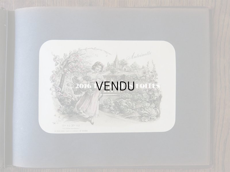 画像7: 1914年 アンティーク カタログ バテムのお菓子箱のラベル 23点 見本帳 ハードカバー