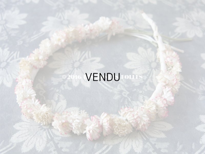 画像3: 1930年代 アンティーク デイジーのヘッドリース 