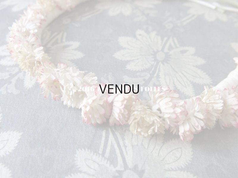 画像10: 1930年代 アンティーク デイジーのヘッドリース 