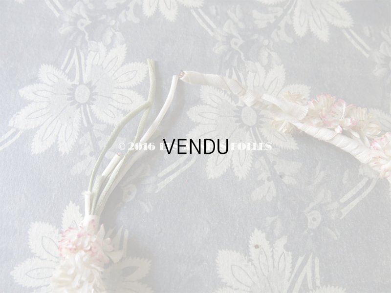 画像6: 1930年代 アンティーク デイジーのヘッドリース 