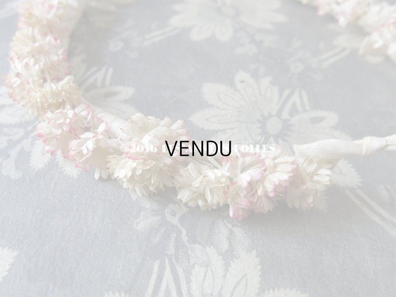 画像11: 1930年代 アンティーク デイジーのヘッドリース 