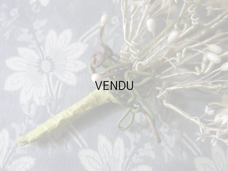 画像5: 19世紀末 アンティーク ワックスフラワーのブーケ