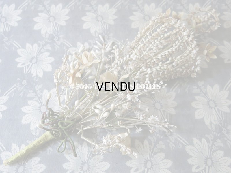 画像3: 19世紀末 アンティーク ワックスフラワーのブーケ