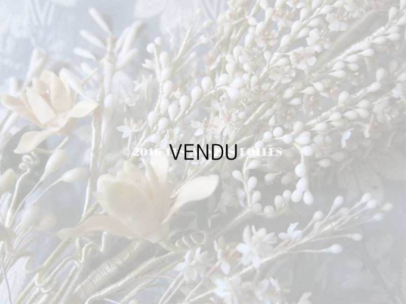 画像9: 19世紀末 アンティーク ワックスフラワーのブーケ