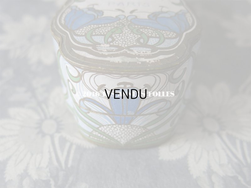 画像6: アンティーク パフュームボックス AZUREA - L.T.PIVER -