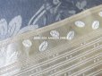 画像5: 19世紀末 アンティーク シルク製 サテン ジャガード織 リボン 1.3m (5)