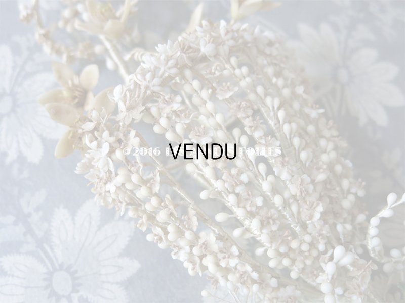 画像10: 19世紀末 アンティーク ワックスフラワーのブーケ