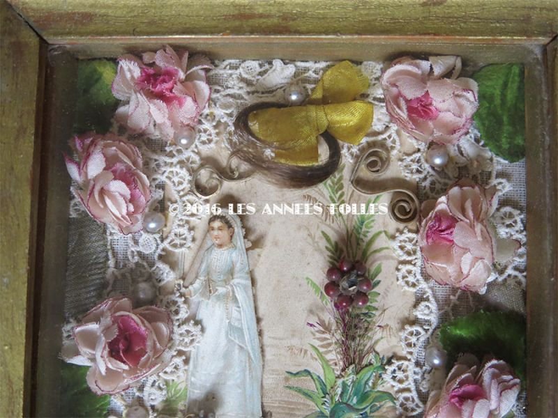 画像6: 1883年 アンティーク 初聖体の記念&ルリケール