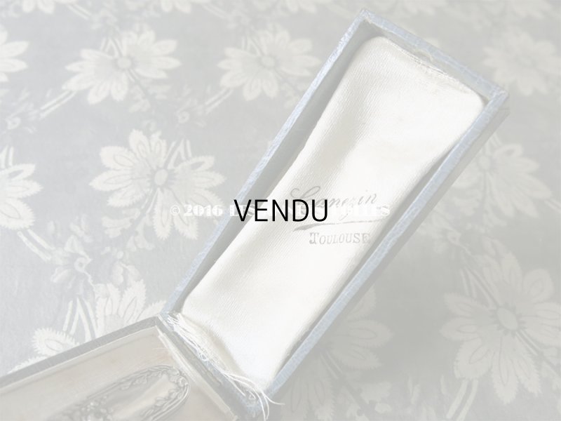 画像9: 1900年代 アンティーク シルバー製 シーリングスタンプ 薔薇模様 【 C.H 】 シルバー950