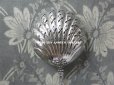 画像8: 19世紀末 アンティーク シルバー製 シュガースプーン 花模様 シルバー950