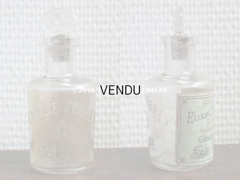 画像4: アンティーク パフュームボトル ELIXIR DENTIFRICE BALSAMIQUE - GELLE FRERES PARIS -