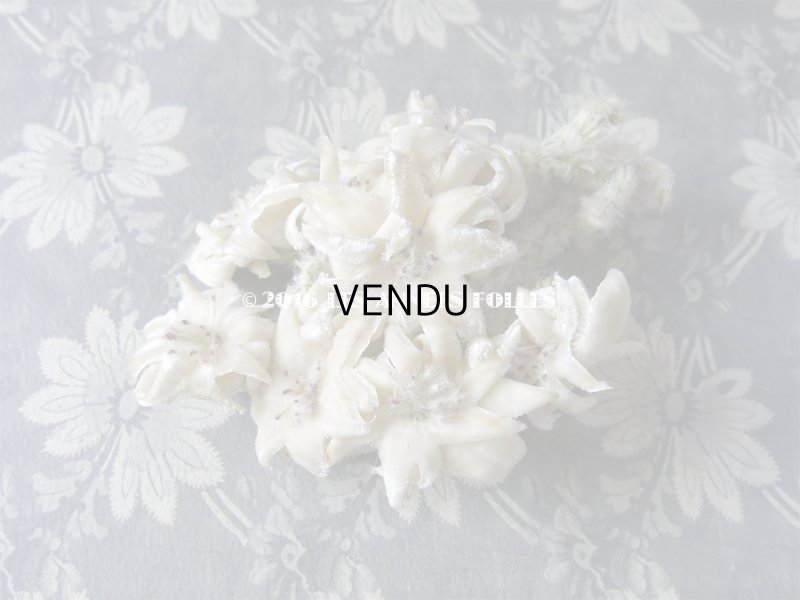 画像3: 1930年代 アンティーク  エーデルワイスのコサージュ