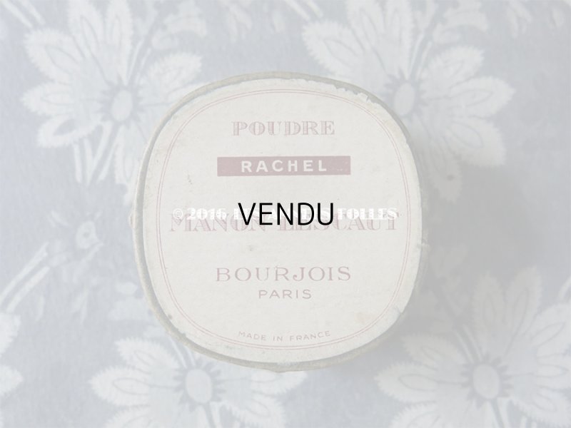 画像3: アンティーク パウダーボックス POUDRE MANON LESCAUT - A. BOURJOIS&CIE PARIS -