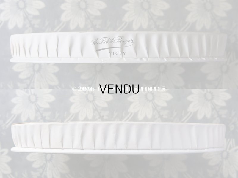 画像4: アンティーク ドラジェのボックス 薔薇のガーランド マリアージュのお菓子箱 結婚式 MARIAGE - AU FIDELE BERGER VICHY -