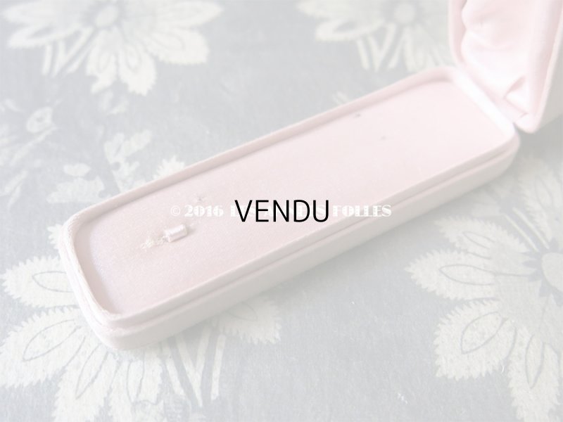 画像4: 19世紀末 アンティーク ジュエリーボックス パールピンク シルクサテン地