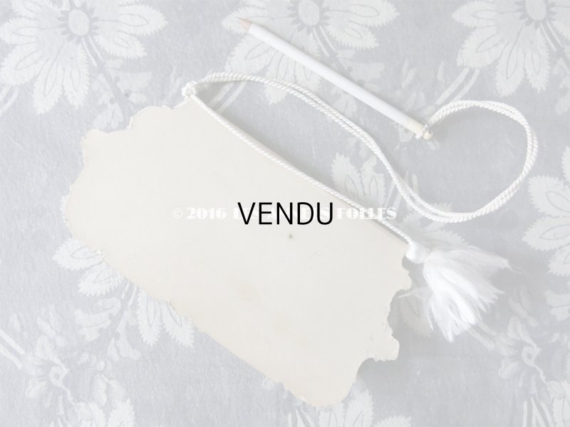 画像4: 1900年代 アンティーク 舞踏会の手帳 ペンシル付 CARNET DE BAL カルネ・ド・バル