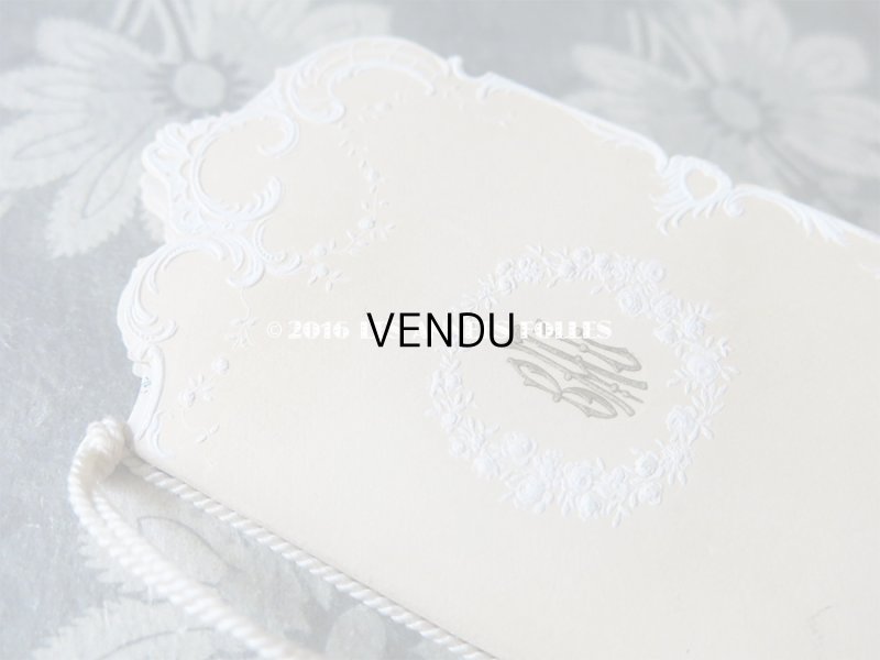 画像3: 1900年代 アンティーク 舞踏会の手帳 ペンシル付 CARNET DE BAL カルネ・ド・バル