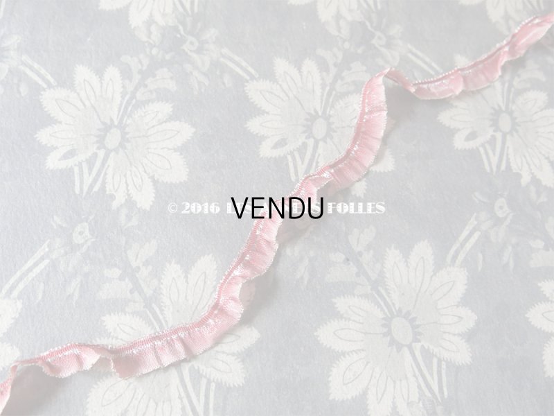 画像6: 19世紀末 アンティーク  ロココ調トリム 1.25m 金糸の縁取り 11mm幅