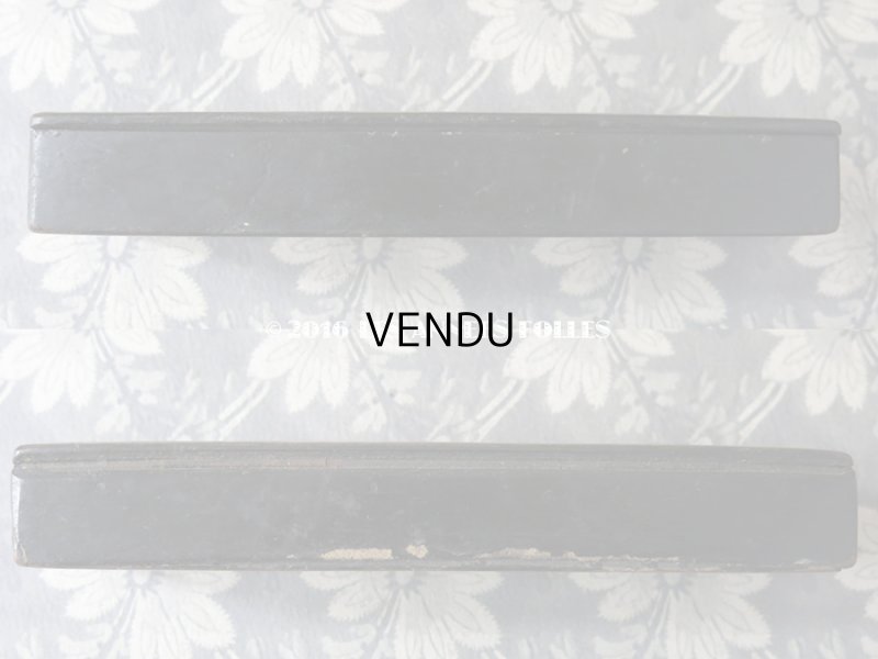 画像4: 19世紀 アンティーク ペンケース パピエマシェ PLUMES & CRAYONS