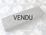 19世紀 アンティーク ペンケース パピエマシェ PLUMES & CRAYONS